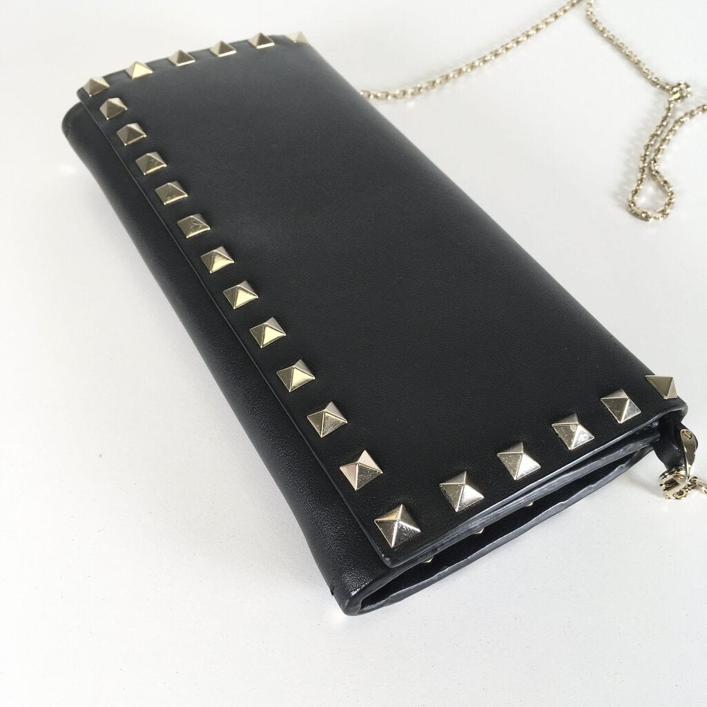 Valentino Rockstud Wallet on Chain