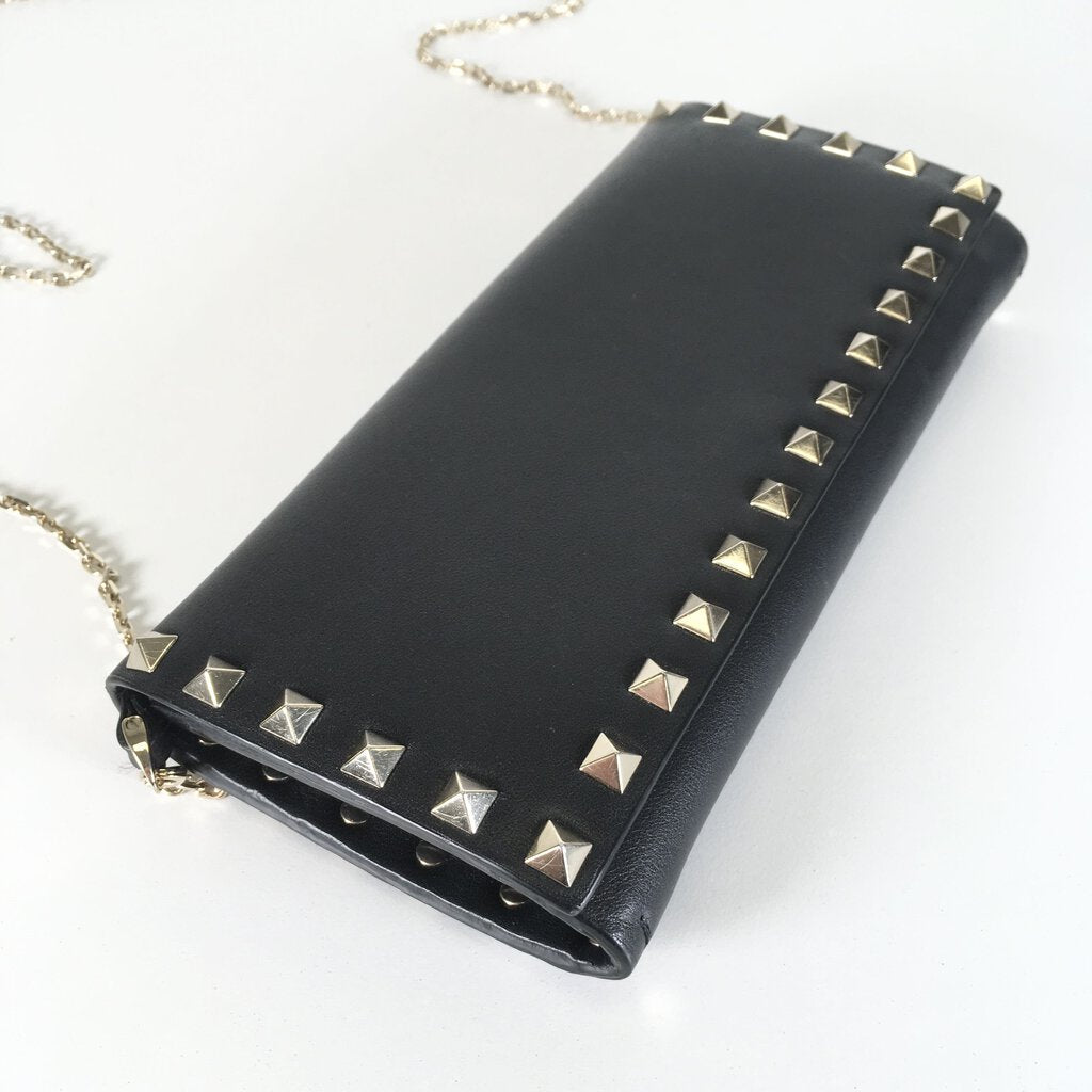 Valentino Rockstud Wallet on Chain