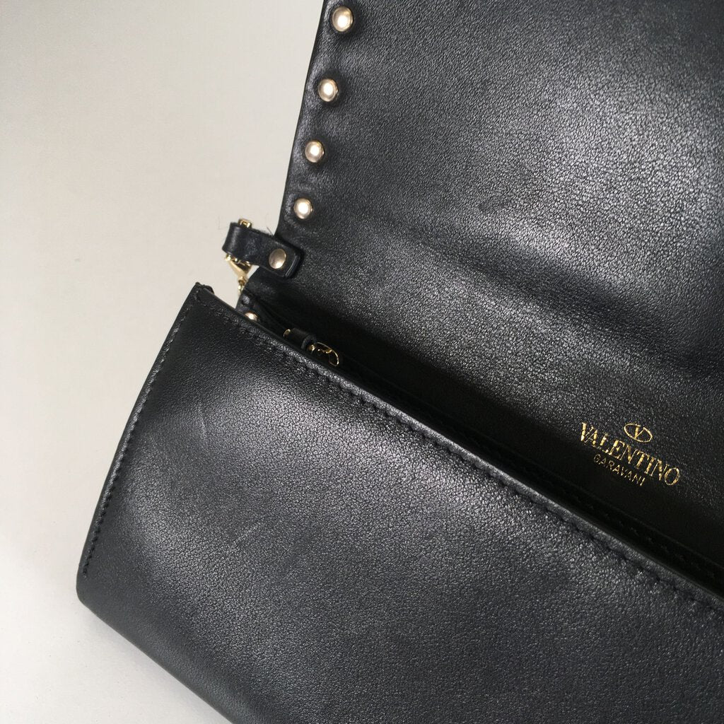 Valentino Rockstud Wallet on Chain