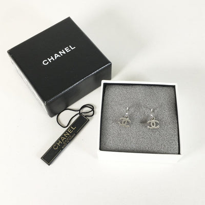 Chanel CC Hoop Earrings