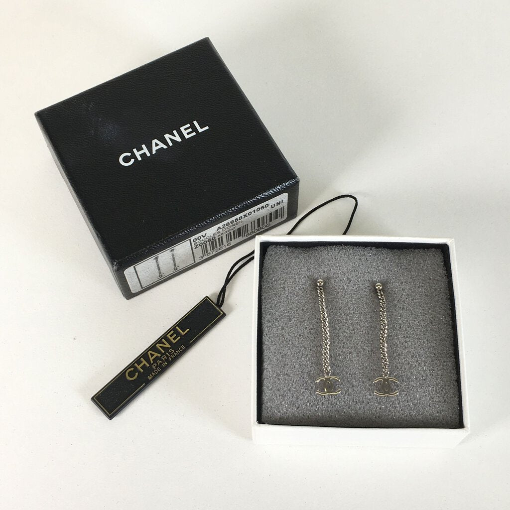 Chanel Dangle CC Earrings