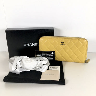 Chanel Zippy Wallet