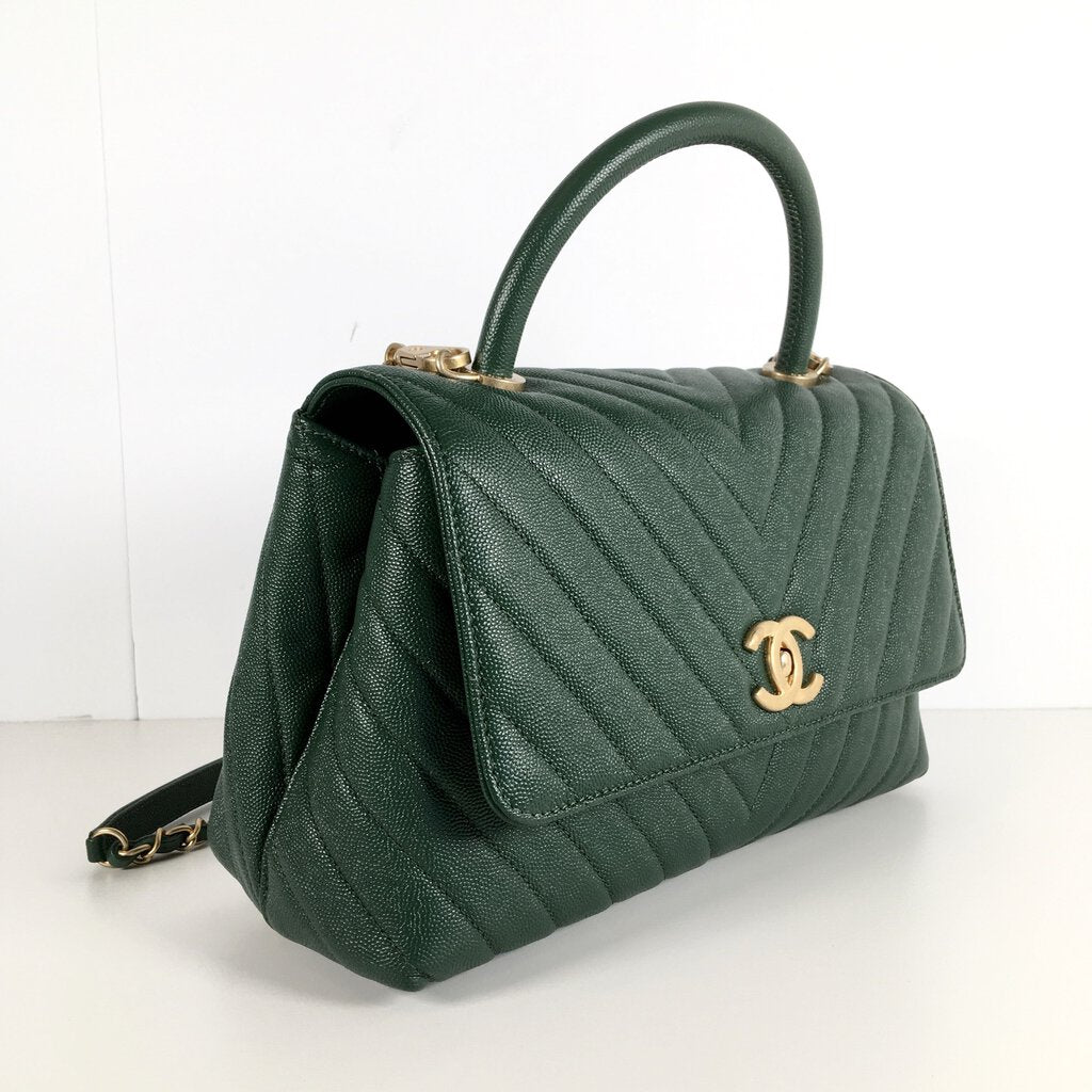 Chanel Chevron Cocohandle