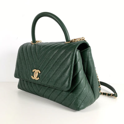 Chanel Chevron Cocohandle