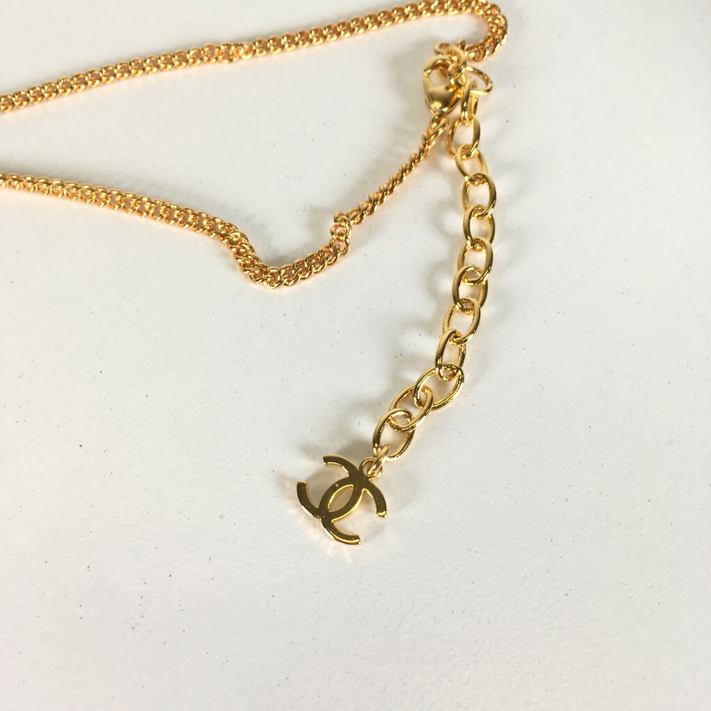 Chanel Africa Map Pendant