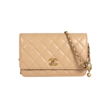 Chanel Pearl Crush Wallet on Chain (WOC)