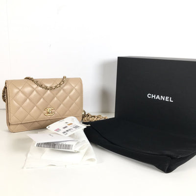 Chanel Pearl Crush Wallet on Chain (WOC)