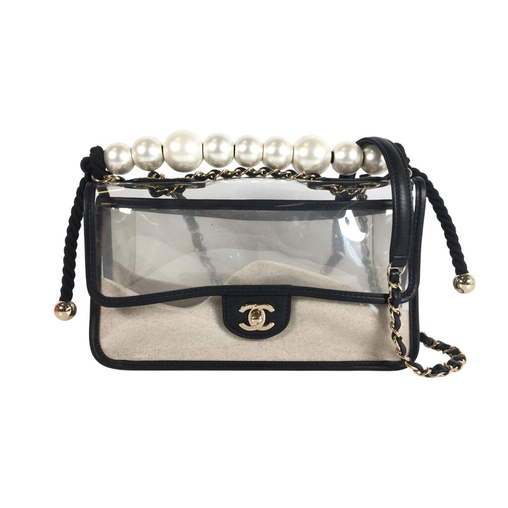 Chanel Pearl Sand By The Sea Flap