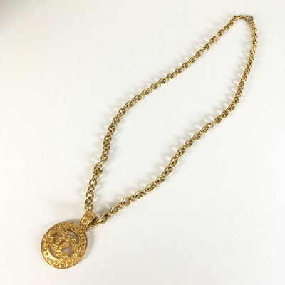 Chanel Vintage Round CC Necklace