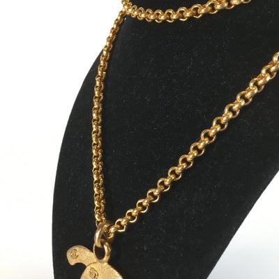 Chanel CC Logos Necklace