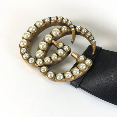 Gucci Pearl Large Belt