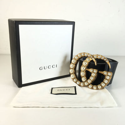 Gucci Pearl Large Belt