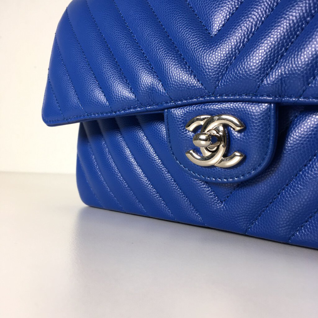 Chanel Chevron ML Flap