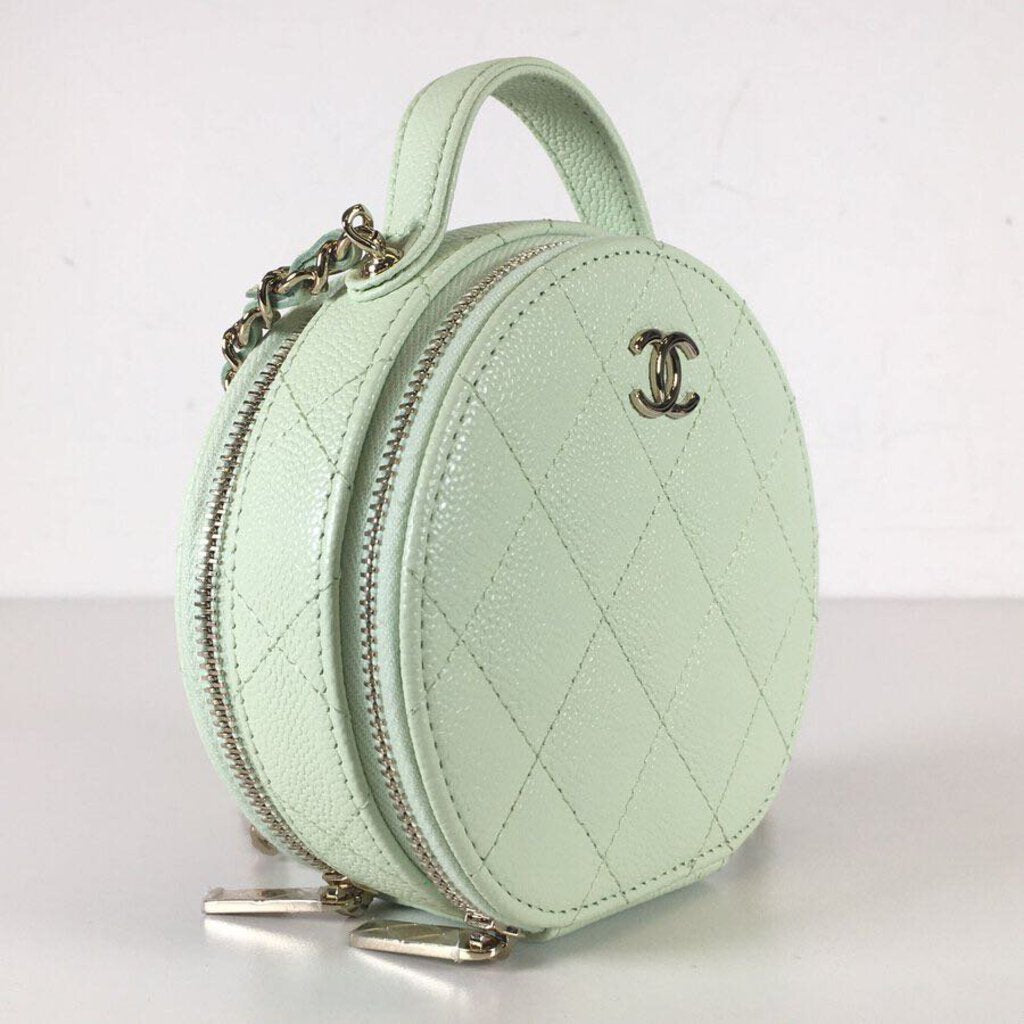 Chanel Round Clutch with Chain