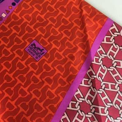Hermes Silk Scarf