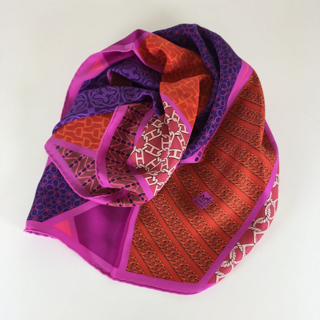 Hermes Silk Scarf