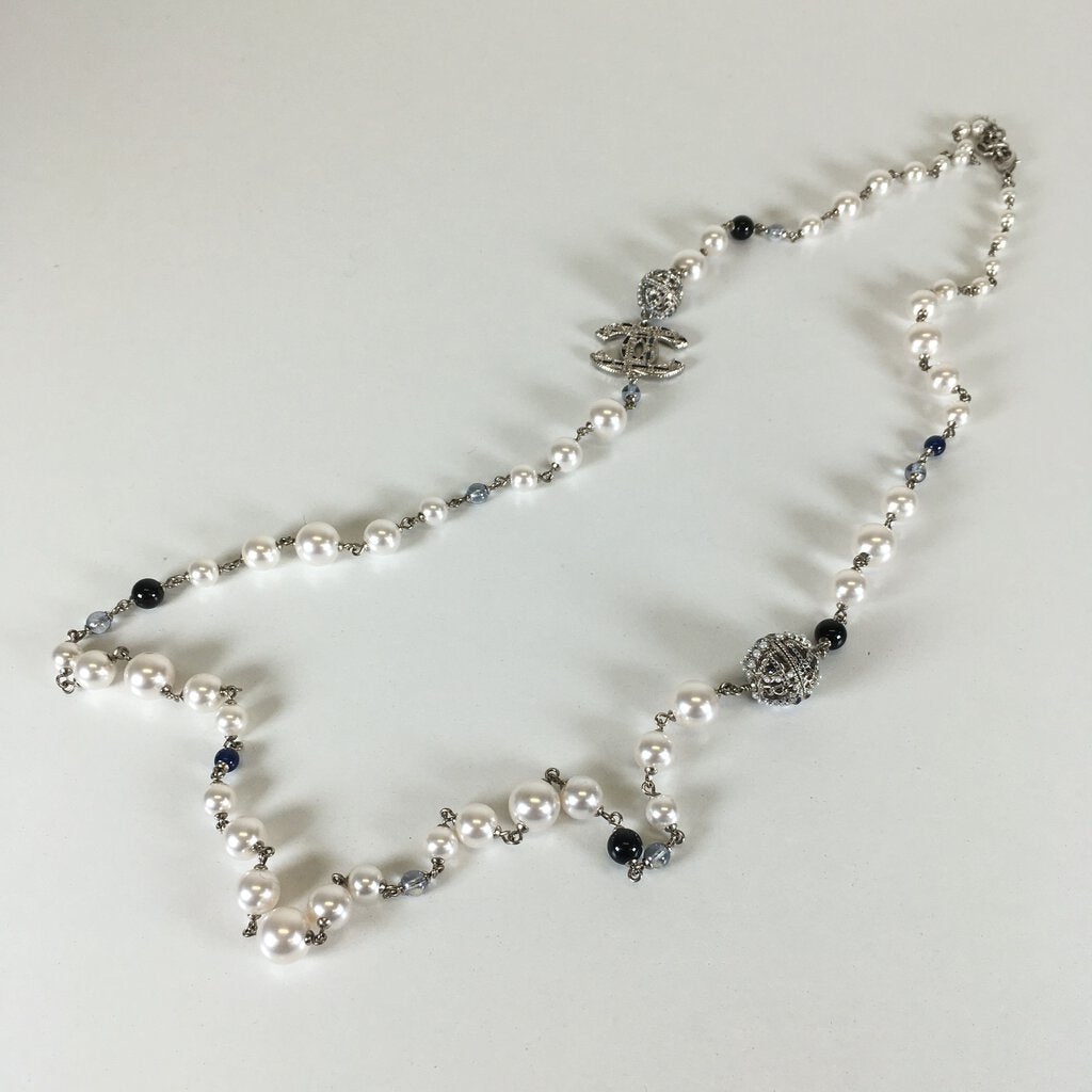 Chanel Pearl Long Necklace