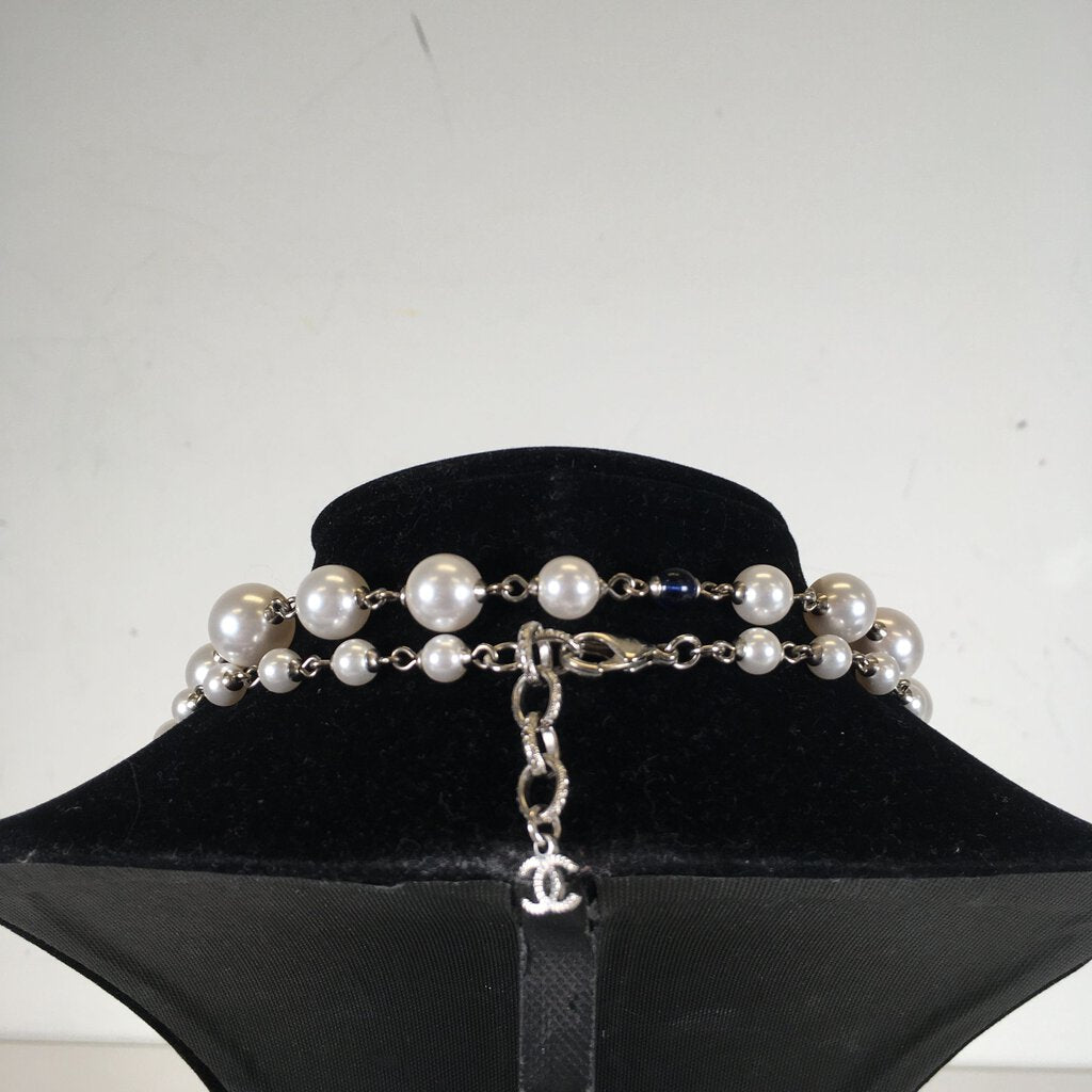 Chanel Pearl Long Necklace