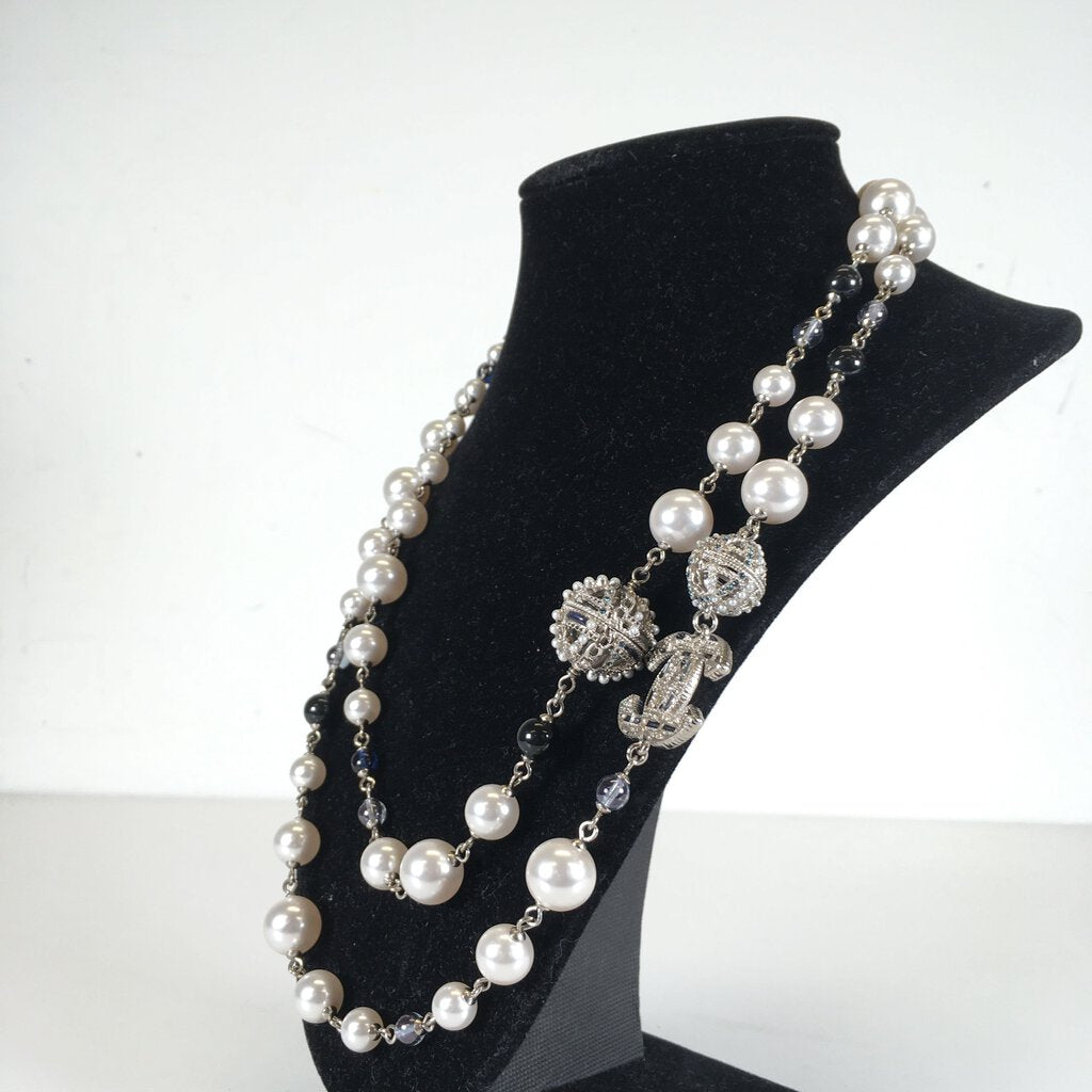 Chanel Pearl Long Necklace