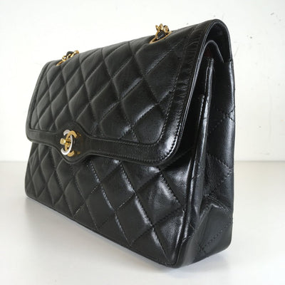 Chanel Vintage Paris 2 Toned Flap