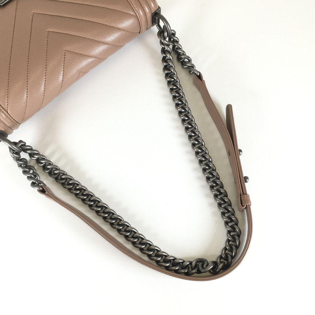 Chanel Chevron Boy Bag