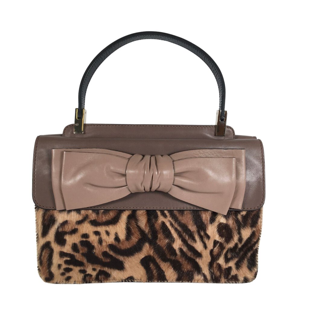 Valentino Leopard Top Handle