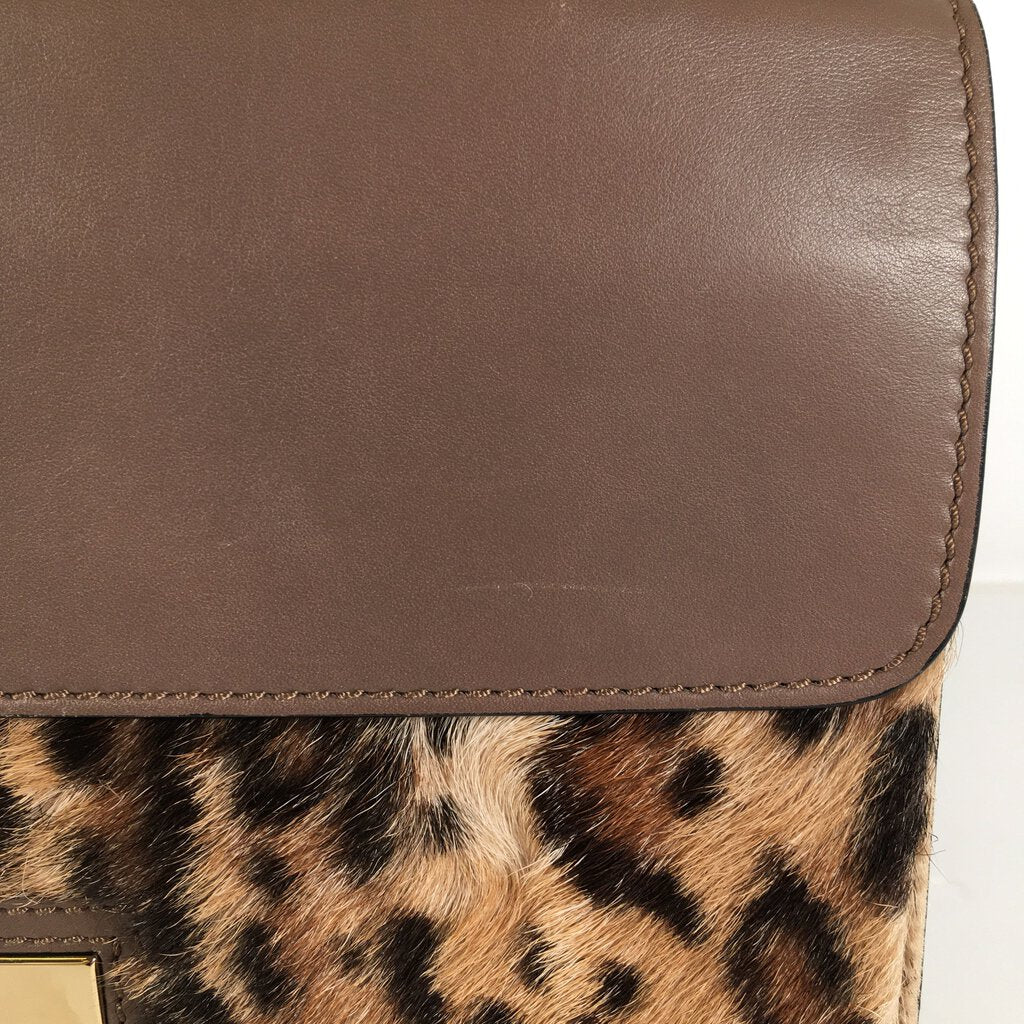 Valentino Leopard Top Handle