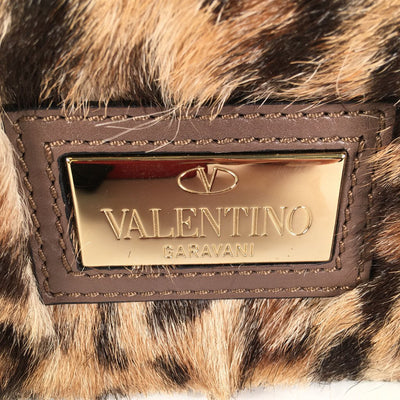 Valentino Leopard Top Handle