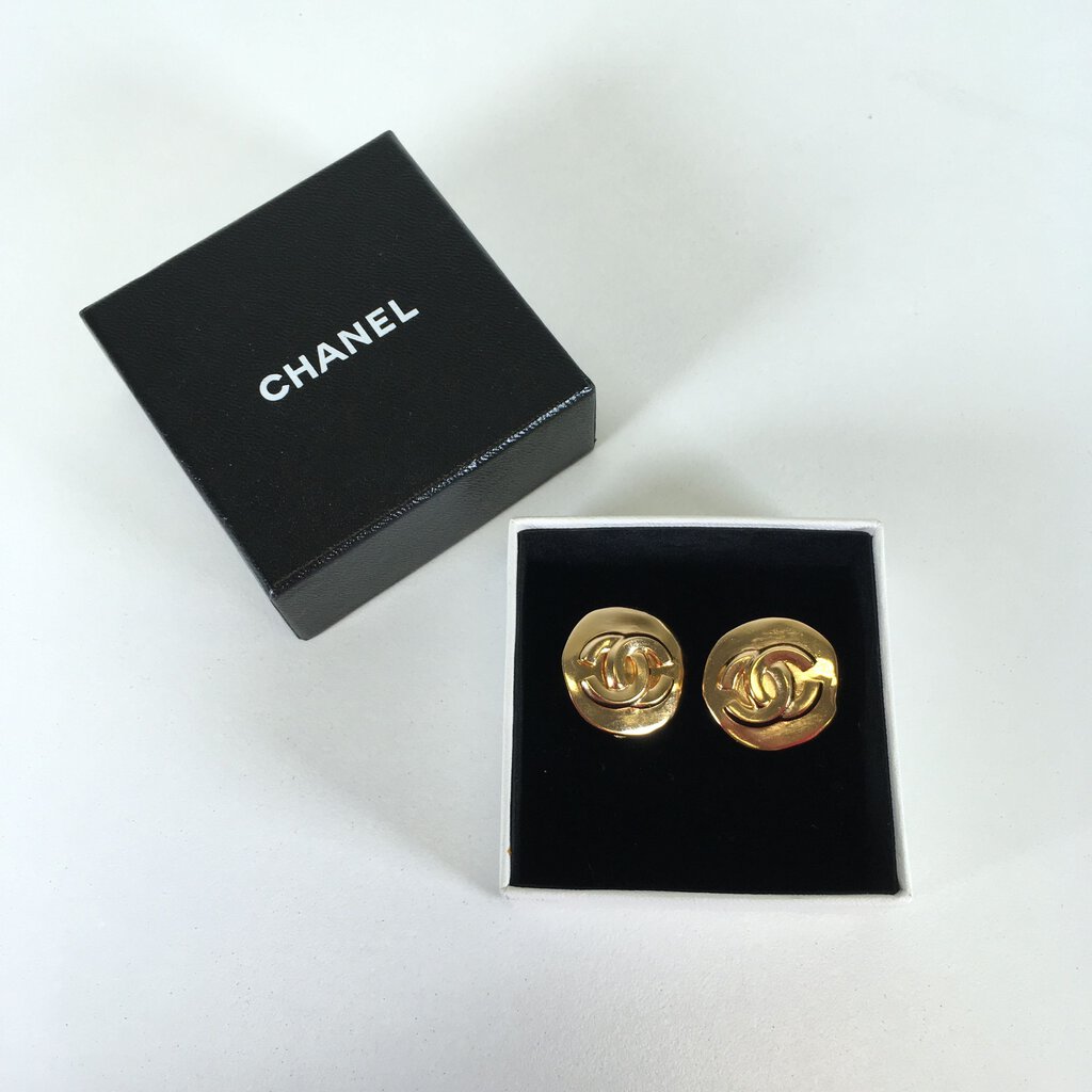 Chanel Clip On Earrings