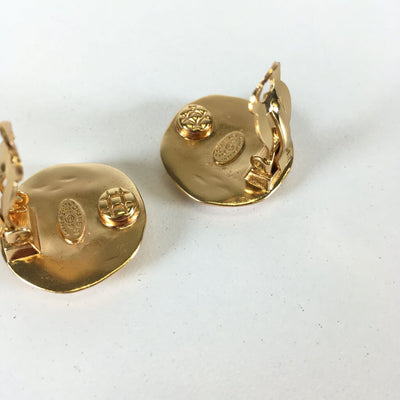 Chanel Clip On Earrings