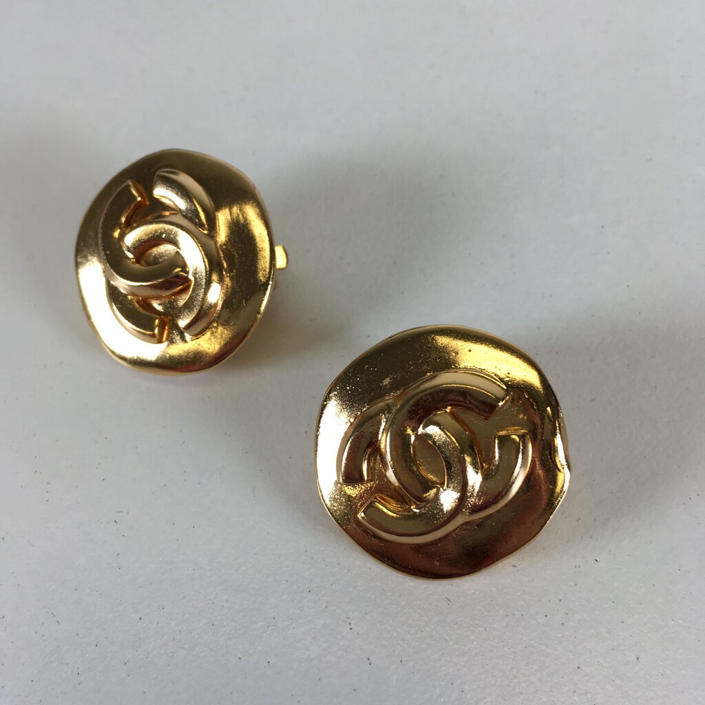 Chanel Clip On Earrings