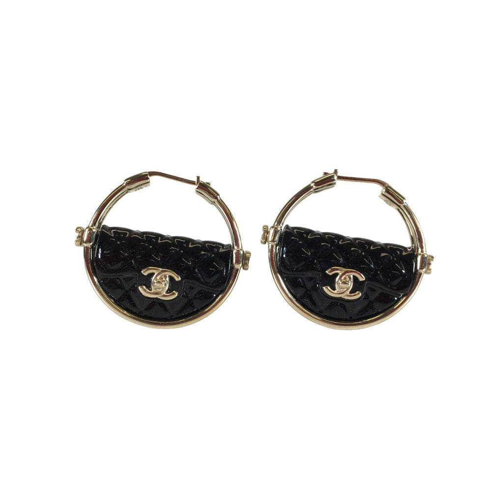 Chanel Hoop Earrings