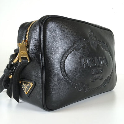 Prada Jacquard Embossed Camera Bag