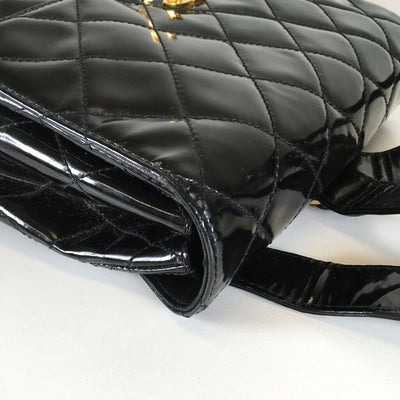 Chanel Vintage Patent Backpack