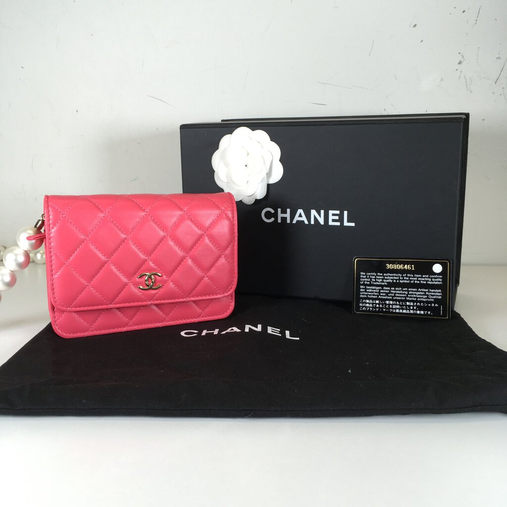 Chanel WOC Pearl Chain