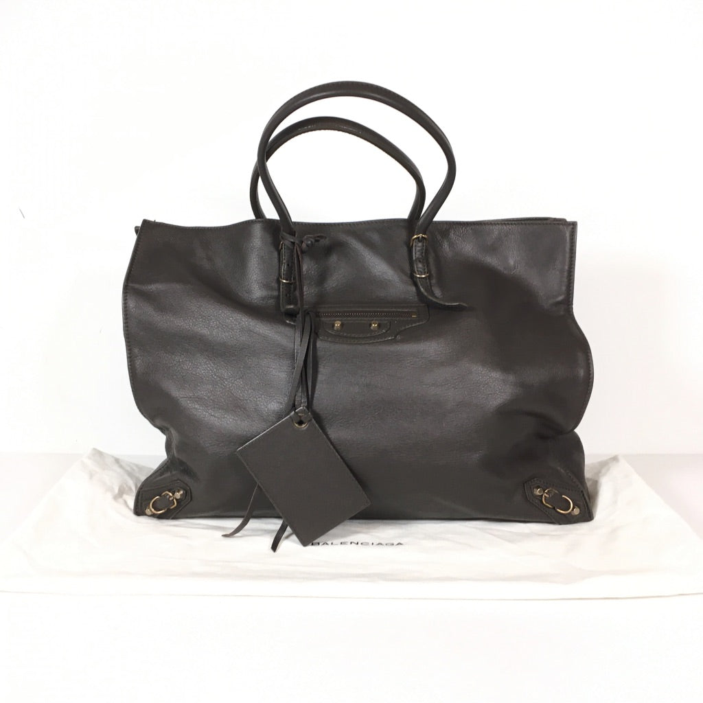 Balenciaga Papier Tote in black 