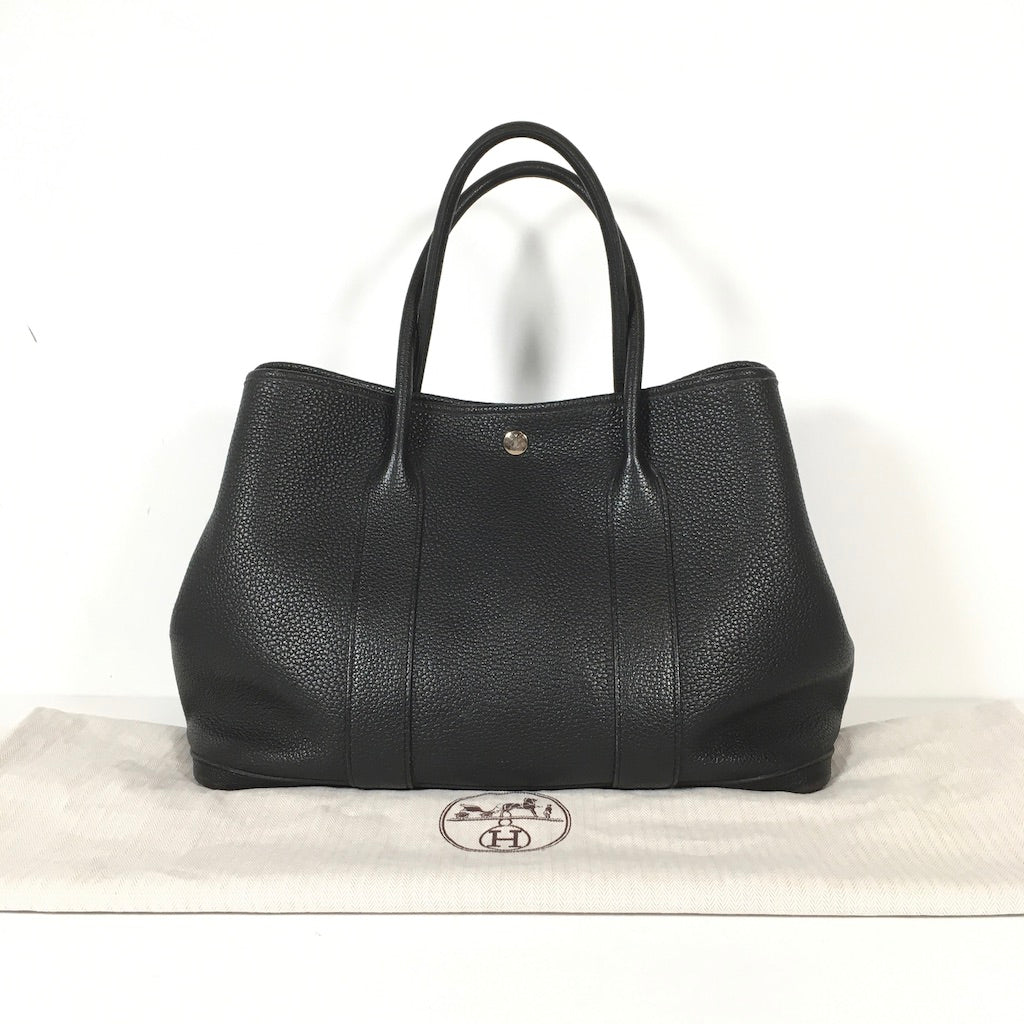 Hermes Garden Party bag in black 