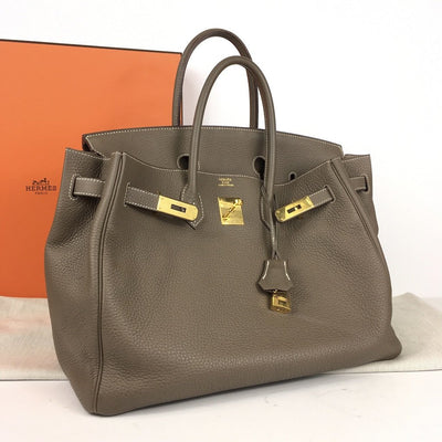 Hermès Birkin Bag gray etoupe