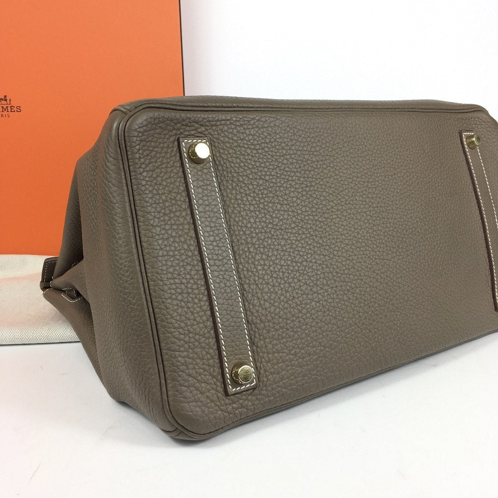 Hermès Birkin Bag gray etoupe