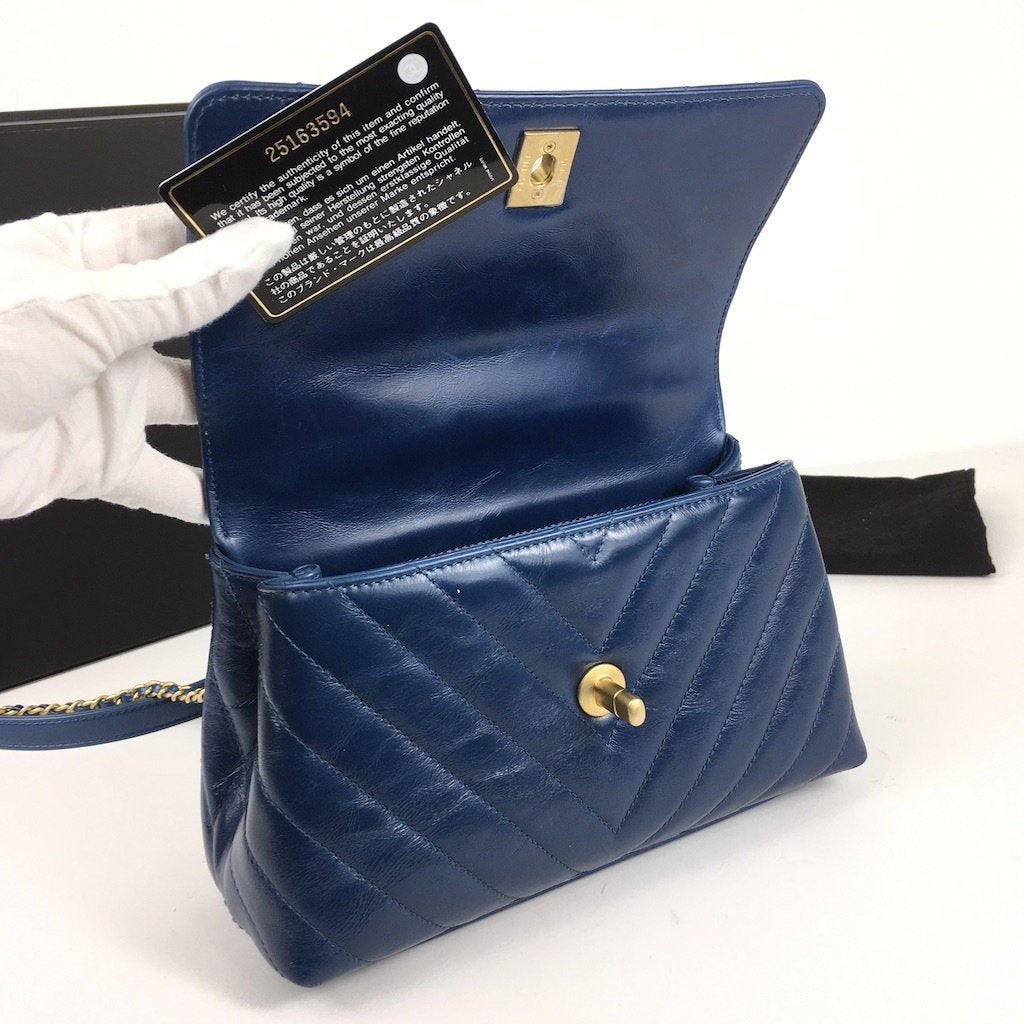 Chanel Mini Lizard Cocohandle