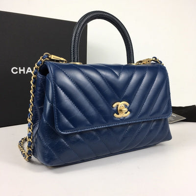 Chanel Mini Lizard Cocohandle