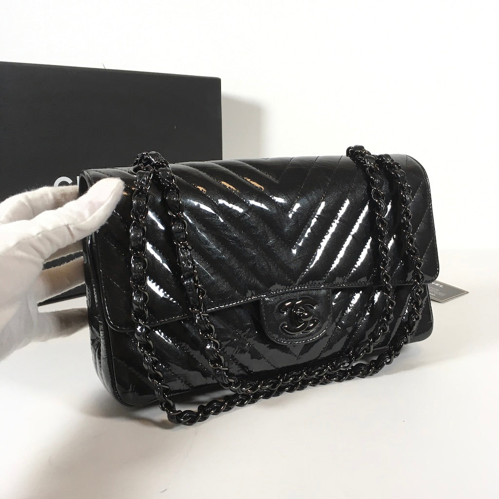 Chanel Chevron Classic Flap