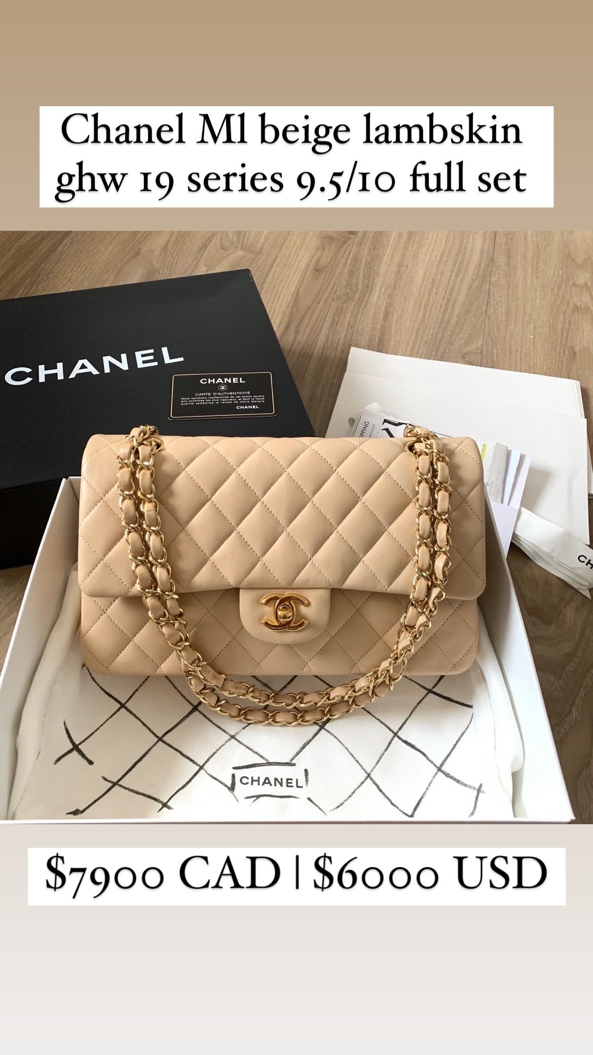 Chanel Classic ML Flap