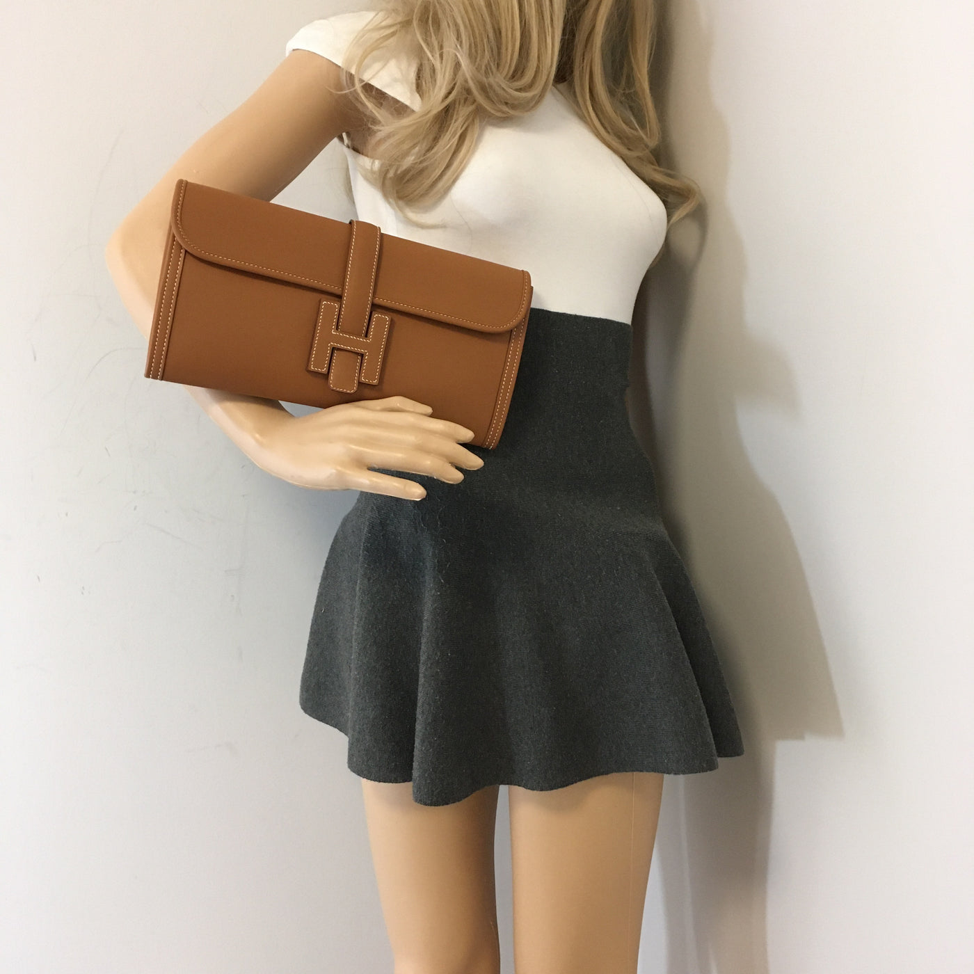 Hermès Jige Elan Clutch