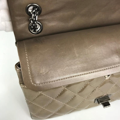 Chanel 2.55 Reissue Flap in Bronze with silver hardware 