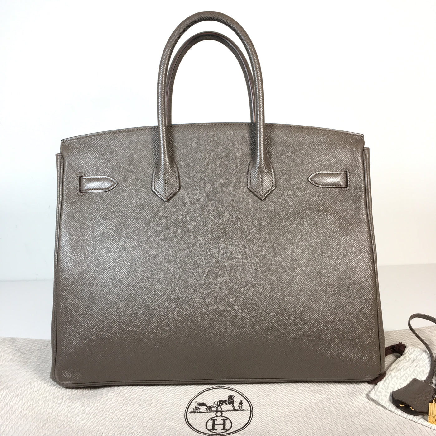 Hermès Birkin Bag gray etain