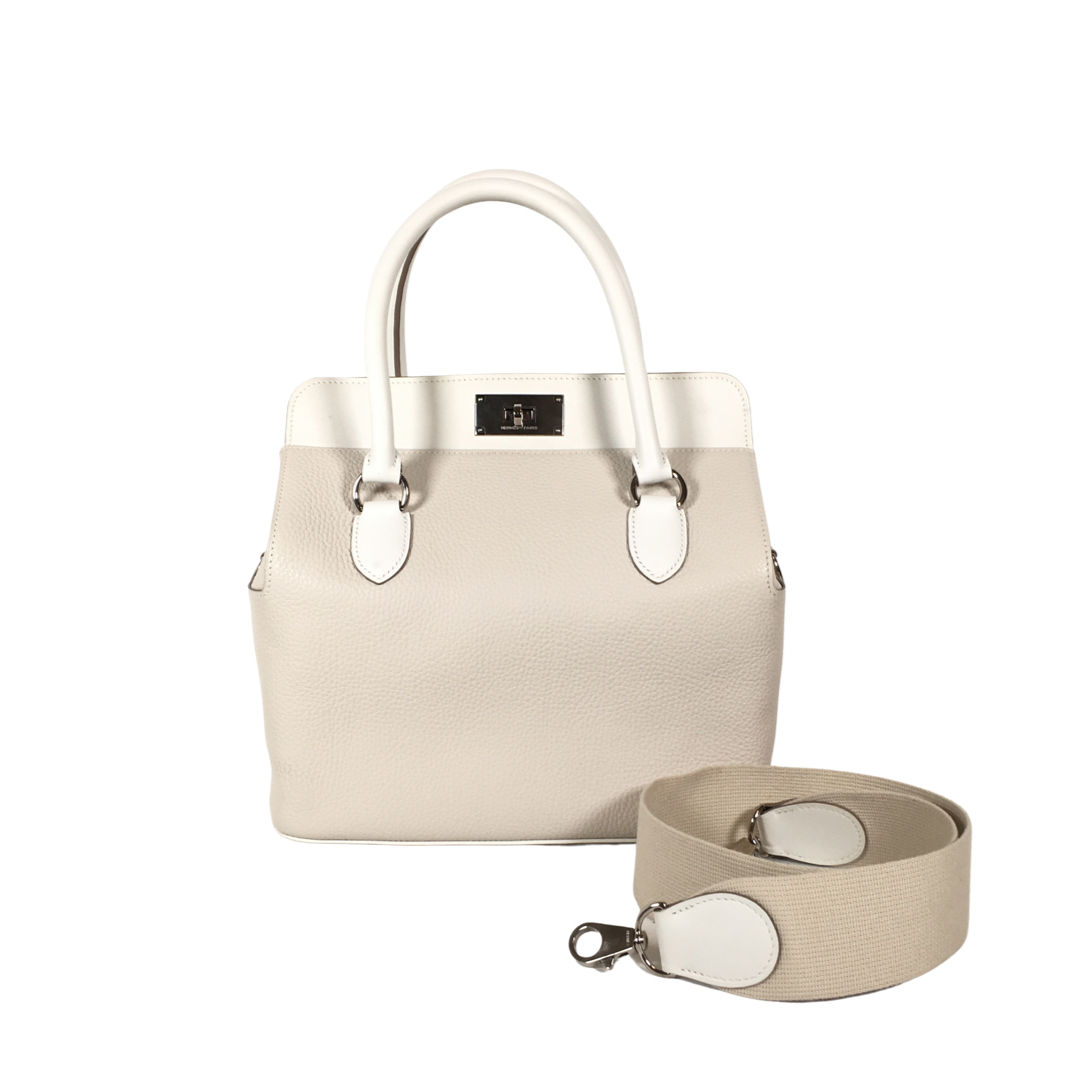 Hermes Toolbox Bag in Beige 