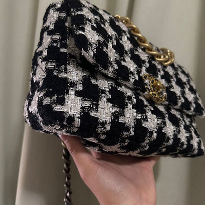 Chanel 19 Flap Houndstooth