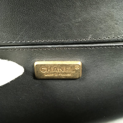 Chanel Python Boy Bag