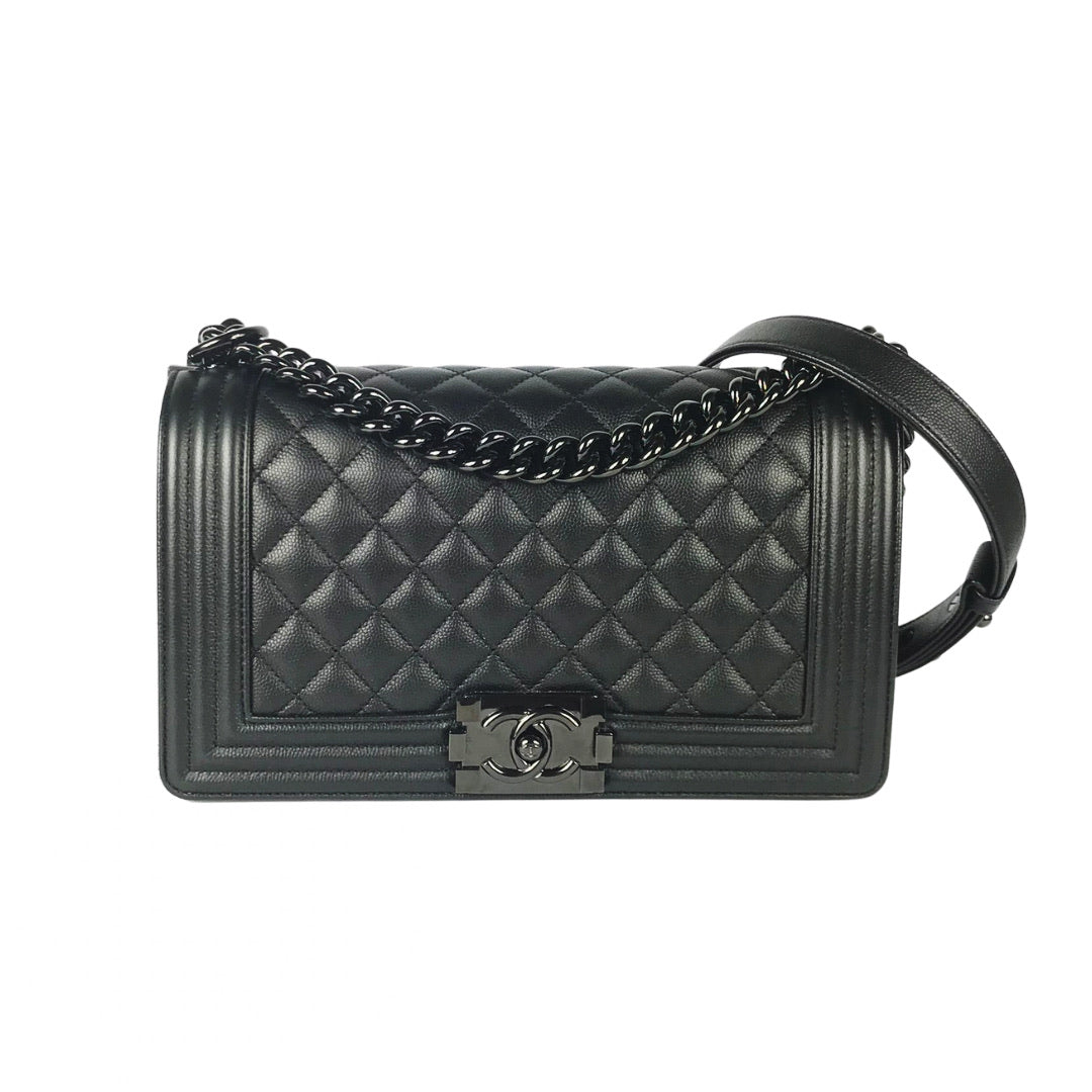 Chanel So Black Boy Bag